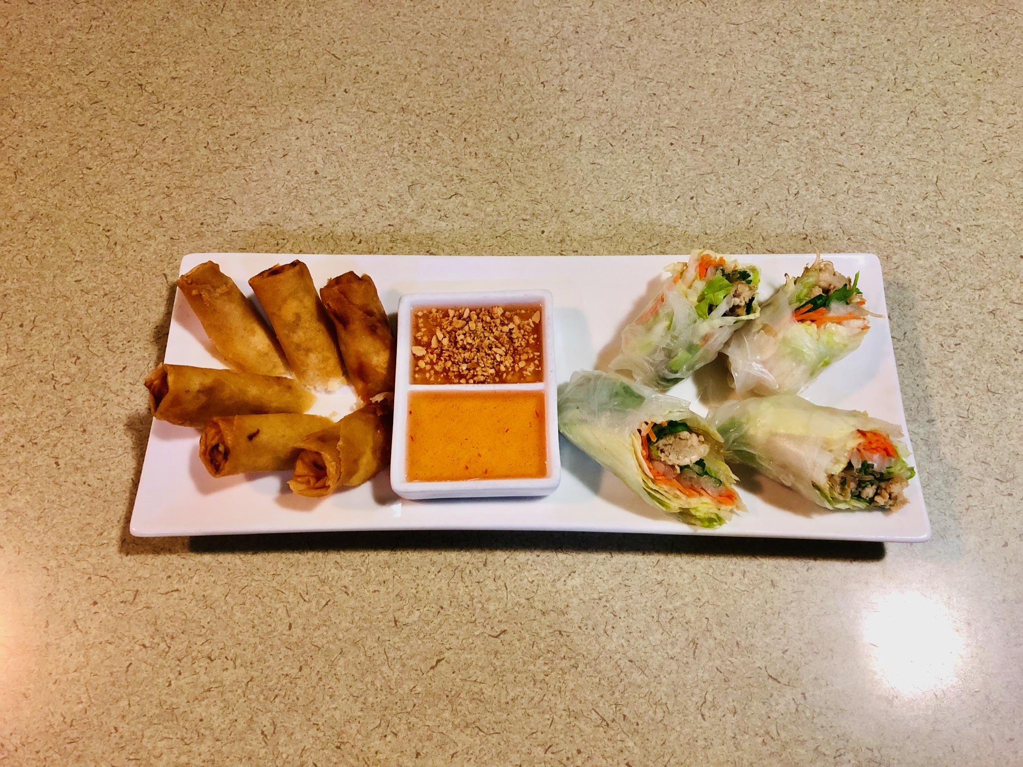 Order Spring Rolls Deluxe food online from Noodle N Thai store, Springfield on bringmethat.com
