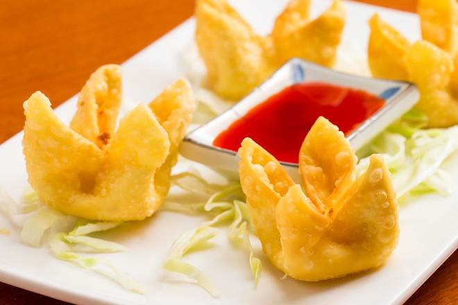 Order Cream Cheese Wontons food online from Happy Inn Chinese Cuisine store, Rosemont on bringmethat.com