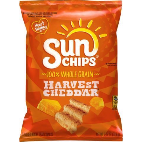 Order Sun Chips Harvest Cheddar 2.75oz food online from 7-Eleven store, Manvel on bringmethat.com