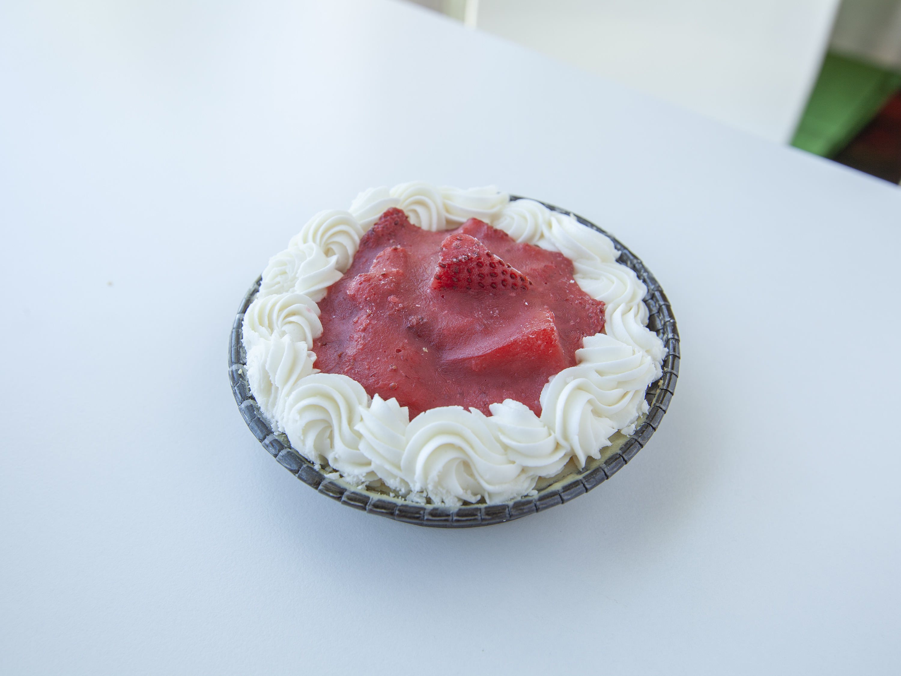 Order 4" Mini Sassy Strawberry Cheesecake food online from The Dessert Stand store, Westminster on bringmethat.com