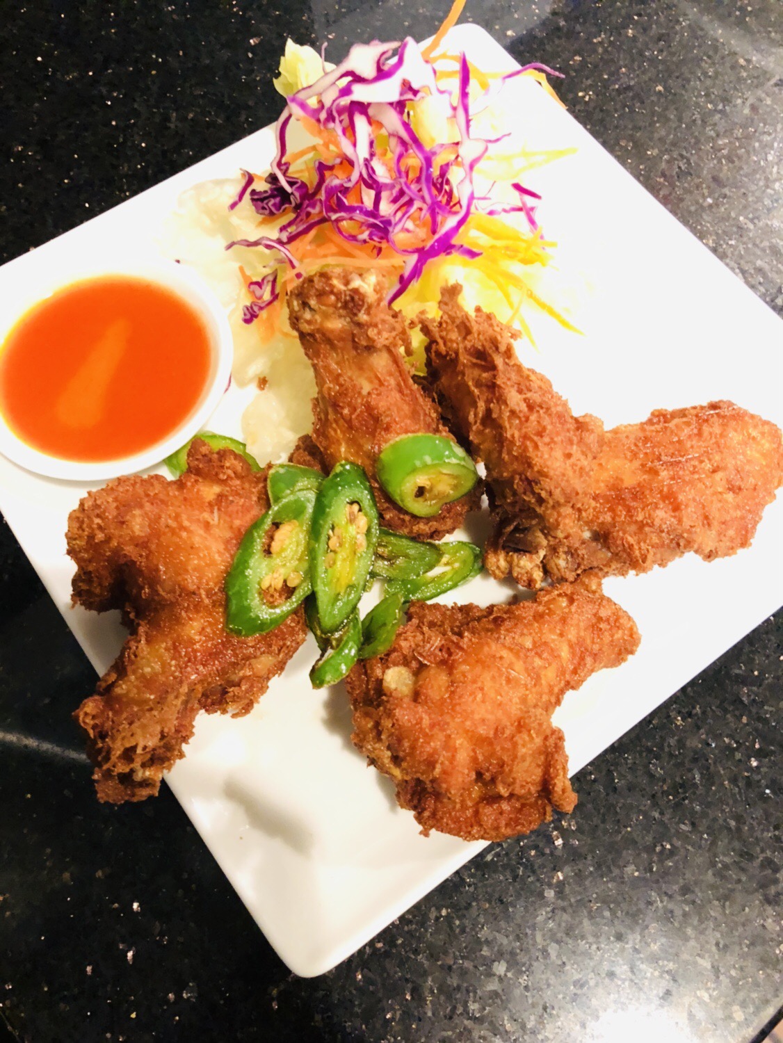Order Thai Hot Wings food online from Exotic Thai Cafe store, Woodland Hills on bringmethat.com
