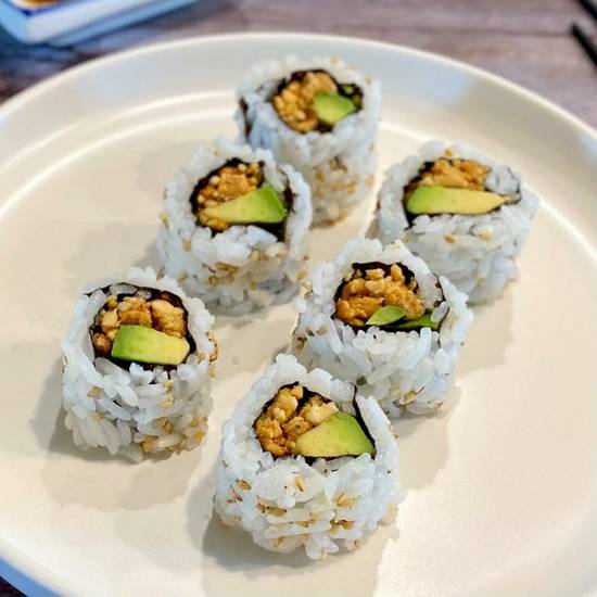 Order Peanut Avocado Roll food online from Style Sushi store, Union on bringmethat.com