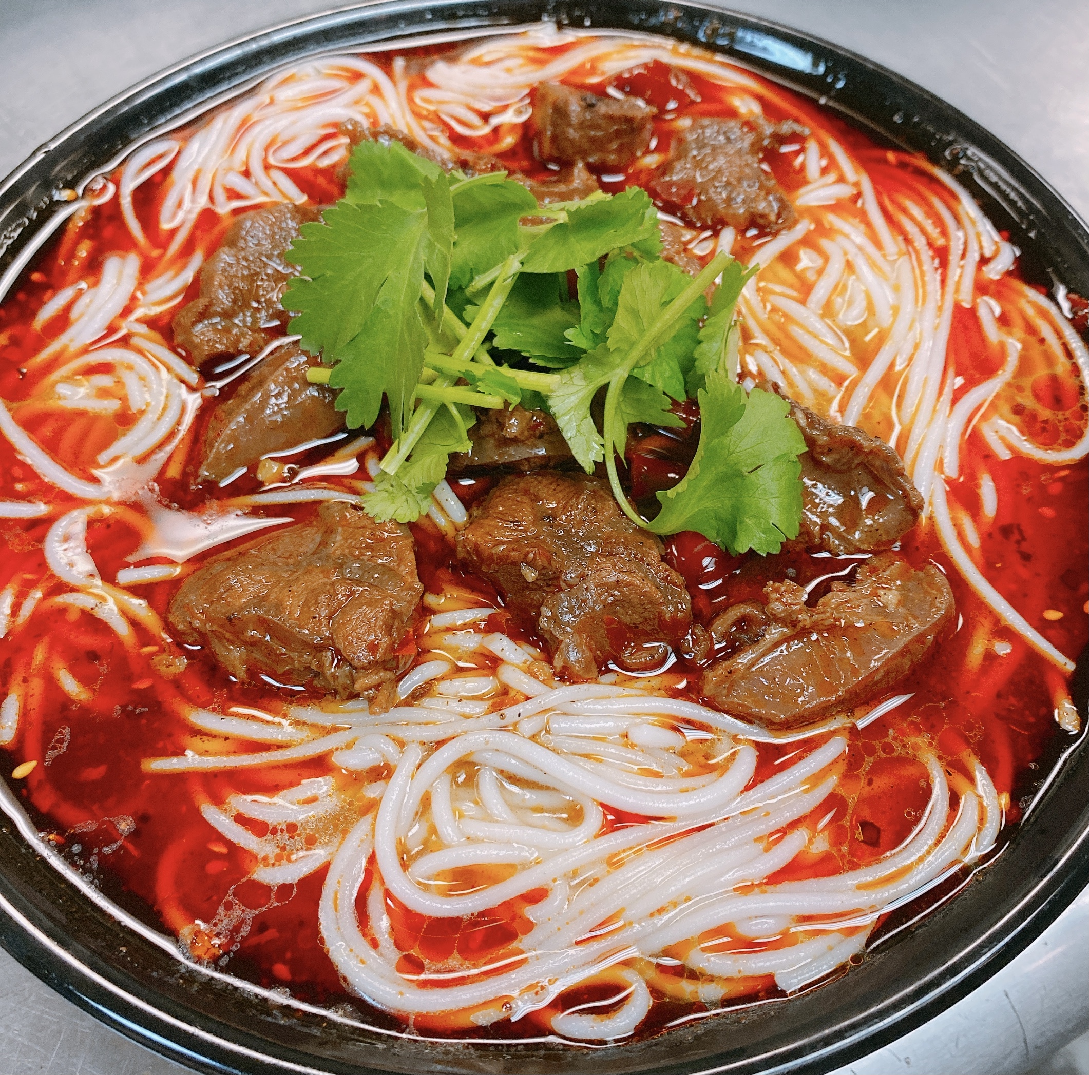 Order Beef Rice Noodles  food online from Noodle Thyme store, Kennewick on bringmethat.com