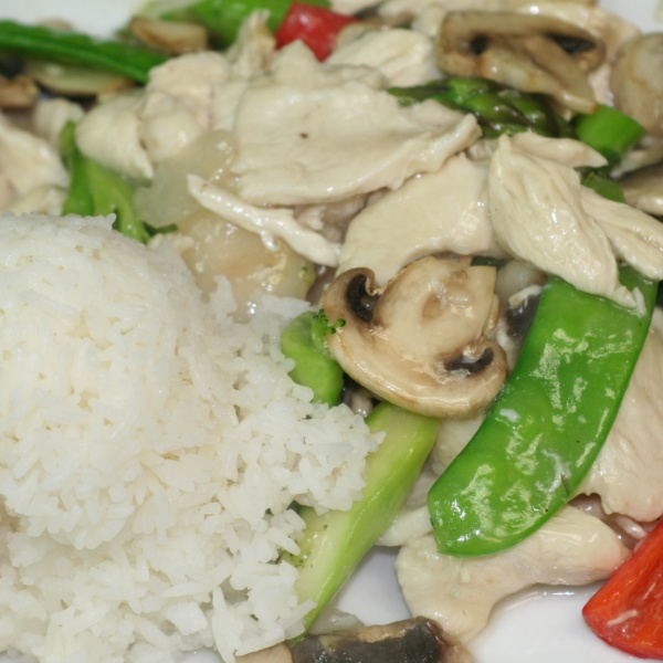 Order Chicken with Vegetables food online from Cafe Panda Garden store, Houston on bringmethat.com