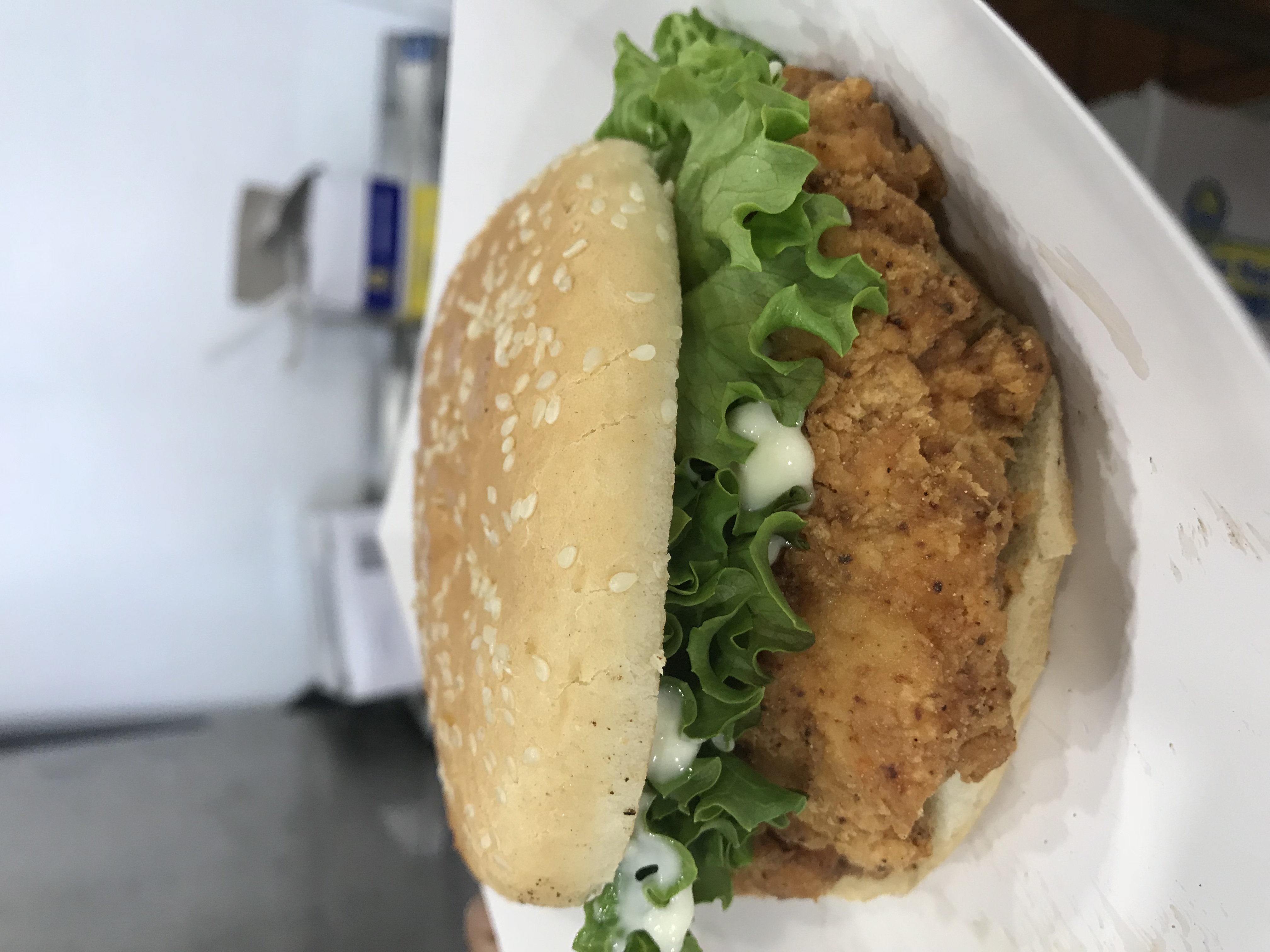 Order Crispy Chicken Burger food online from Mr Chicken store, Springfield on bringmethat.com