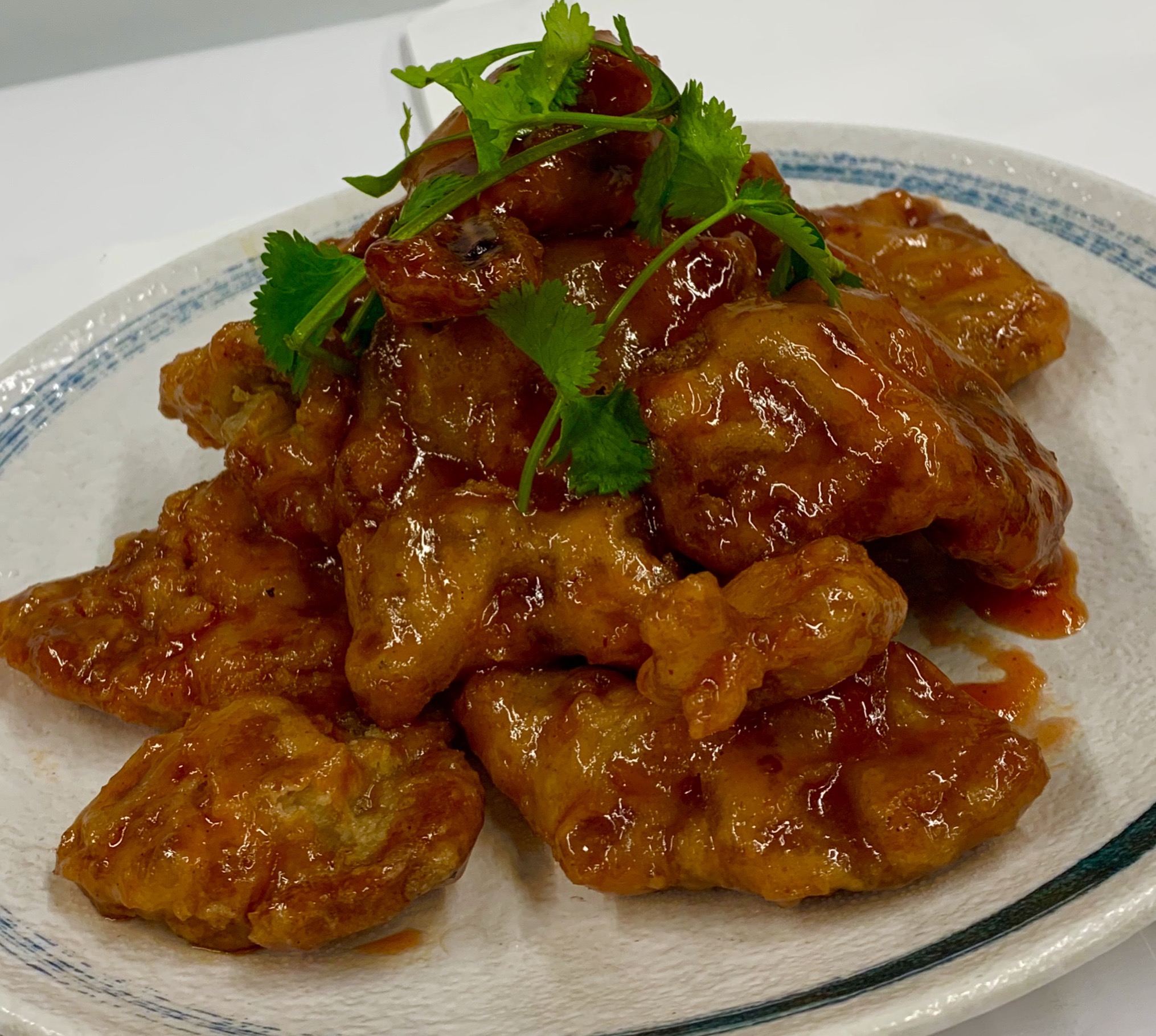 Order J4. Peking Pork Chop food online from Mandarin House Sf store, San Francisco on bringmethat.com