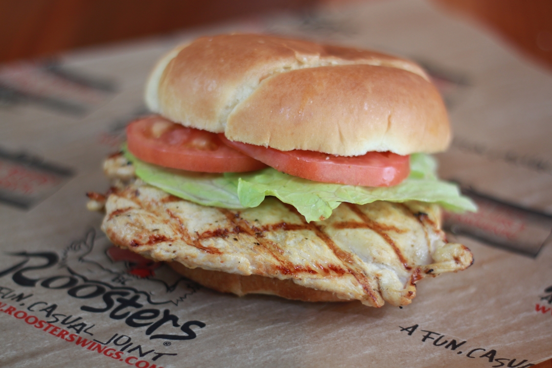 Order Grilled Chicken Sandwich food online from Roosters store, Huntington on bringmethat.com