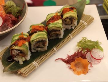 Order Dragon Roll food online from Chius Sushi store, Baltimore on bringmethat.com
