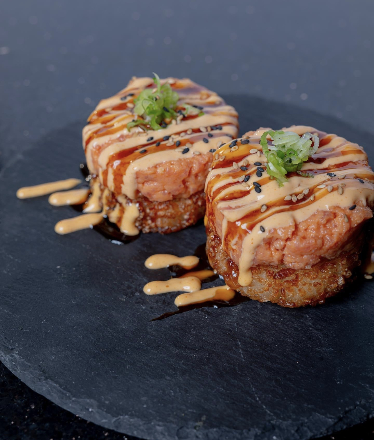 Order Spicy Tuna on Crispy Rice food online from Sushi Studio store, Long Beach on bringmethat.com