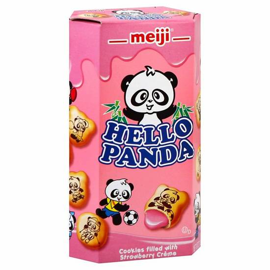 Order Meiji Hello Panda Strawberry food online from IV Deli Mart store, Goleta on bringmethat.com
