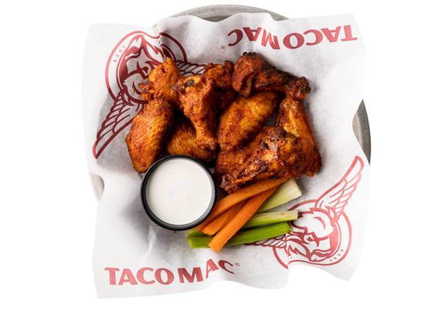 Order ROASTED WINGS food online from Taco Mac Buford store, Buford on bringmethat.com