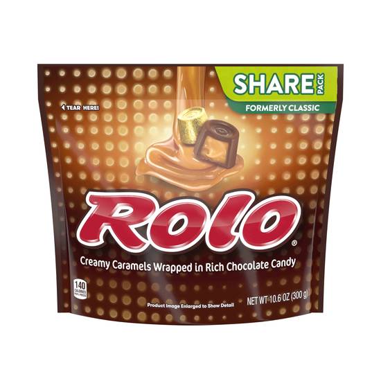 Order Rolo Creamy Caramels Wrapped in Rich Chocolate Candy (10.6 oz) food online from Rite Aid store, Eugene on bringmethat.com