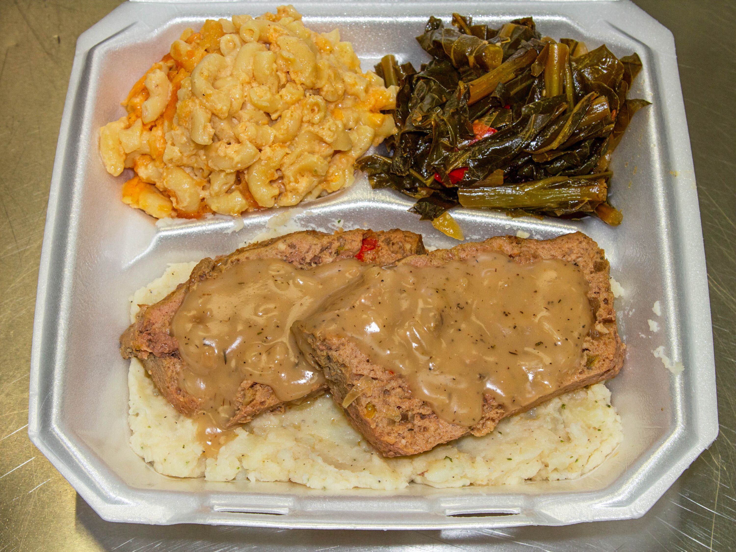 Order Turkey Meatloaf w/ Mashed Potatoes food online from Platters store, Egg Harbor Township on bringmethat.com