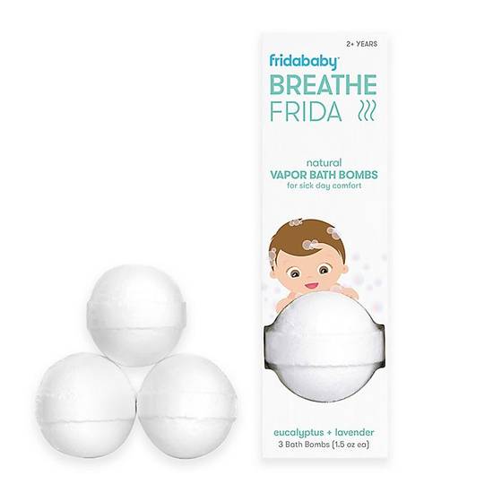 Order Fridababy BreatheFrida® 3-Pack Vapor Bath Bombs food online from Buybuy Baby store, Snellville on bringmethat.com