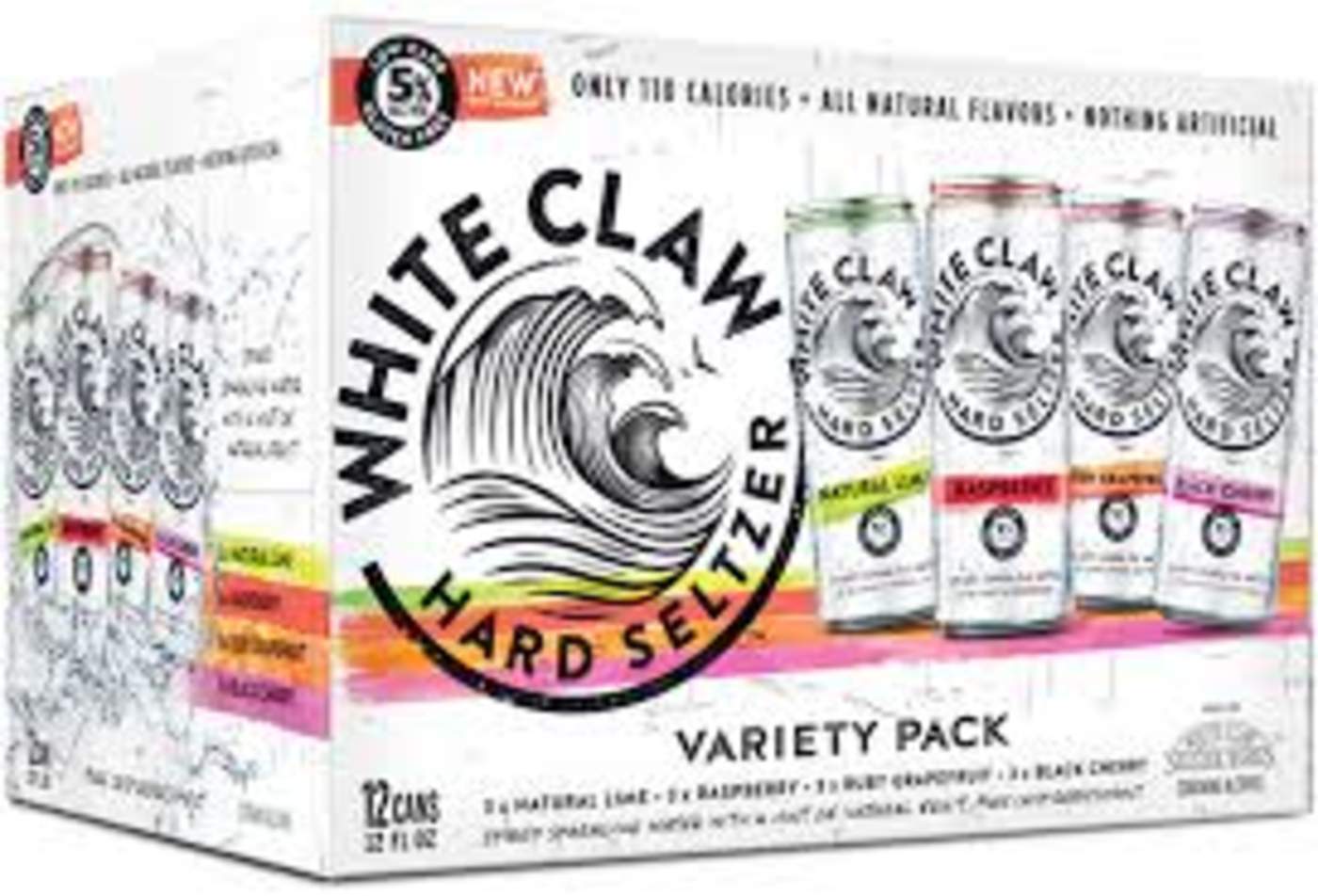 Order Whiteclaw Original Variety Pack 12pk food online from Chevron Extramile store, Cameron Park on bringmethat.com