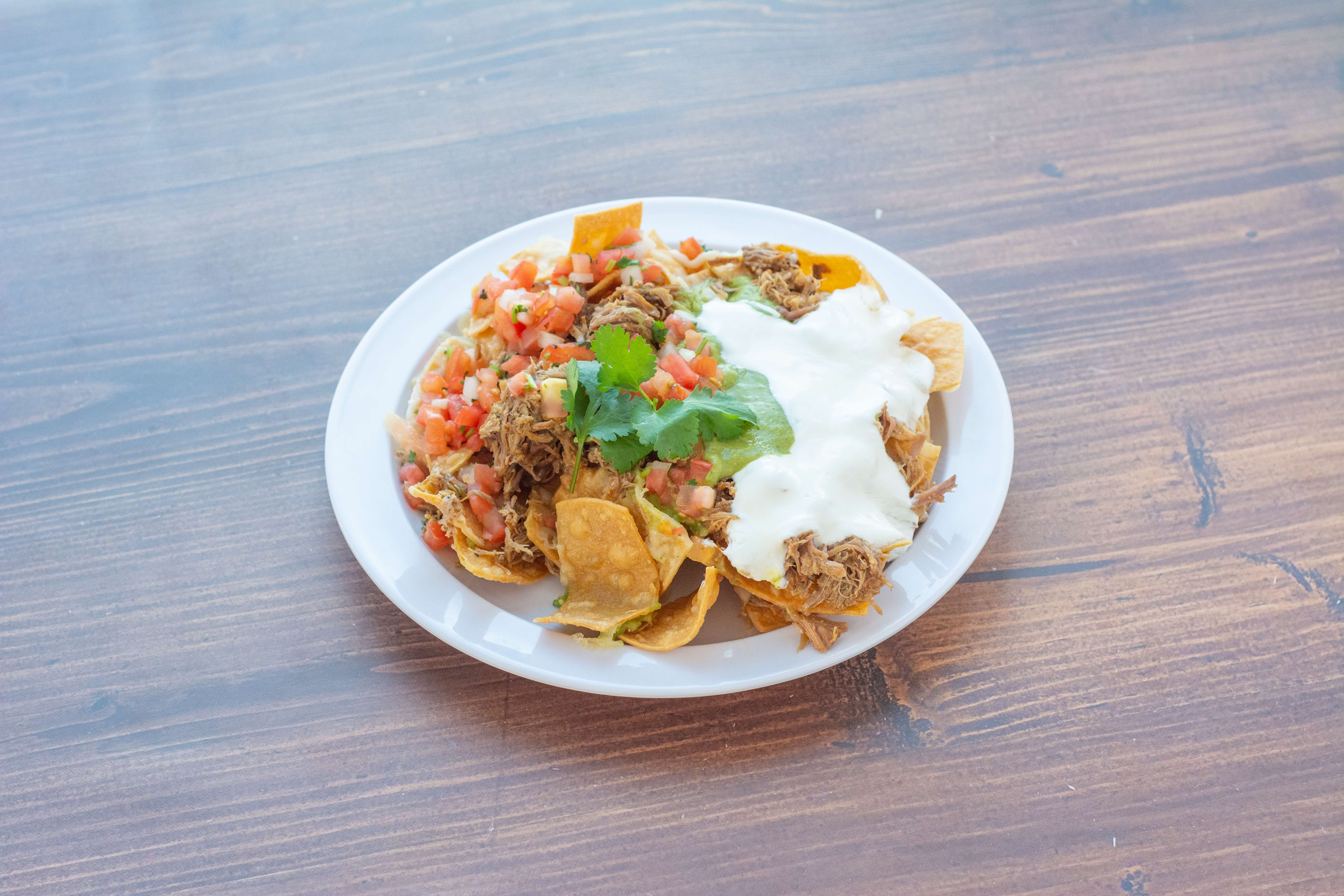 Order Super Nachos food online from Guerrero Taqueria 1 store, Pacifica on bringmethat.com