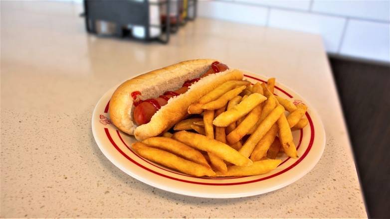 Order Kid Hot Dog food online from National Coney Island store, Grosse Pointe on bringmethat.com