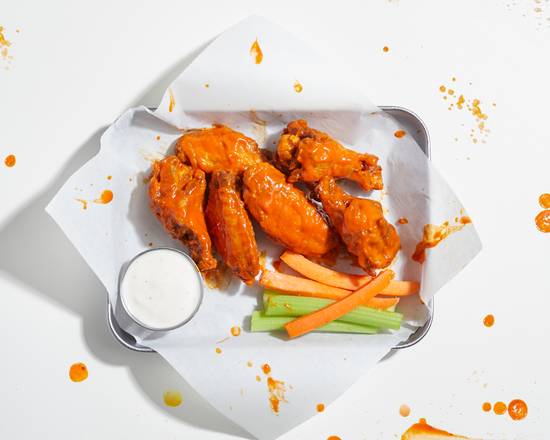 Order 6 Piece Chicken Wings food online from Killer Wings store, Thousand Oaks on bringmethat.com