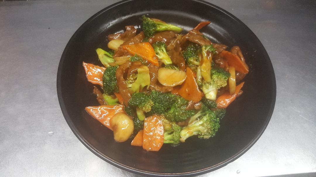 Order A11. Broccoli Stir Fried food online from Asia Bowl & Grill store, Fort Worth on bringmethat.com