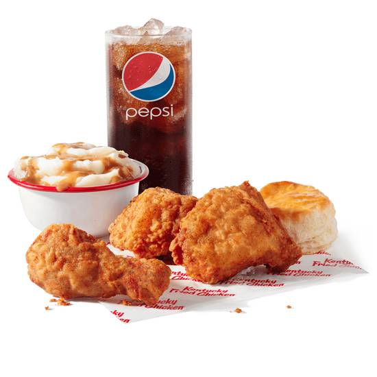 Order 3 pc. Chicken Combo food online from Kfc store, Round Lake on bringmethat.com