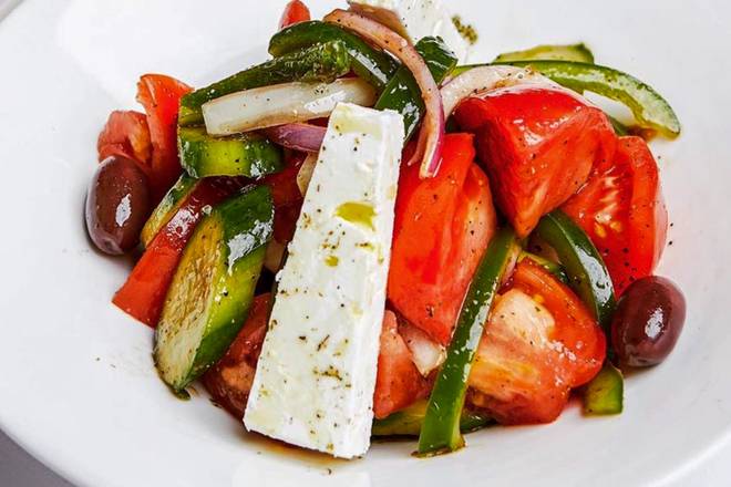 Order Greek Salad food online from Avra Beverly Hills store, Beverly Hills on bringmethat.com