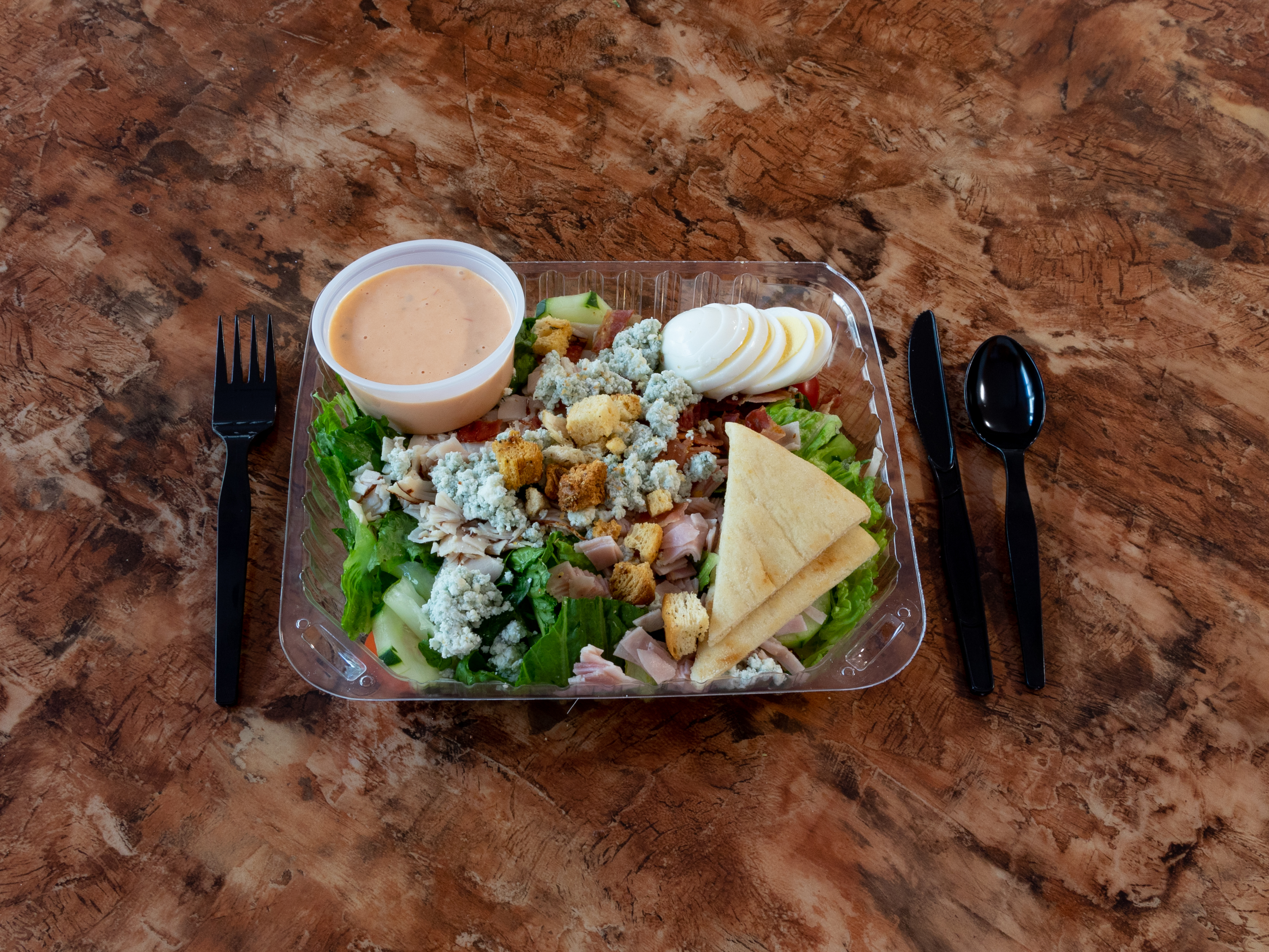 Order Cobb Salad food online from City Market Deli & Catering store, Phoenix on bringmethat.com