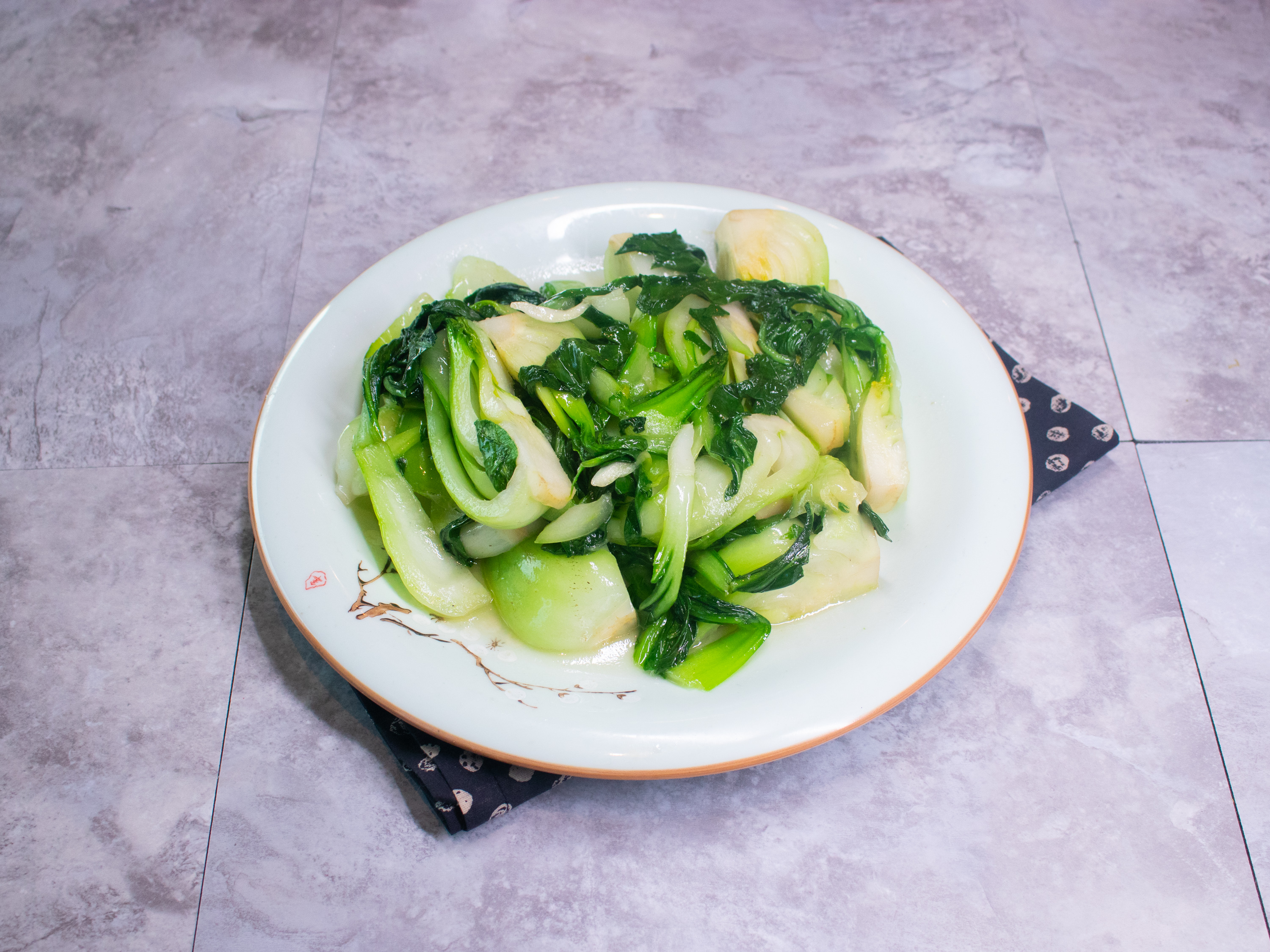 Order Stir Fried Bok Choy food online from Hu's Cooking store, Houston on bringmethat.com