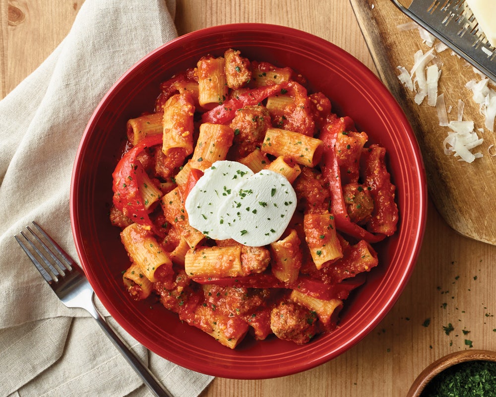 Order Rigatoni Campagnolo food online from Carrabba's store, Fayetteville on bringmethat.com