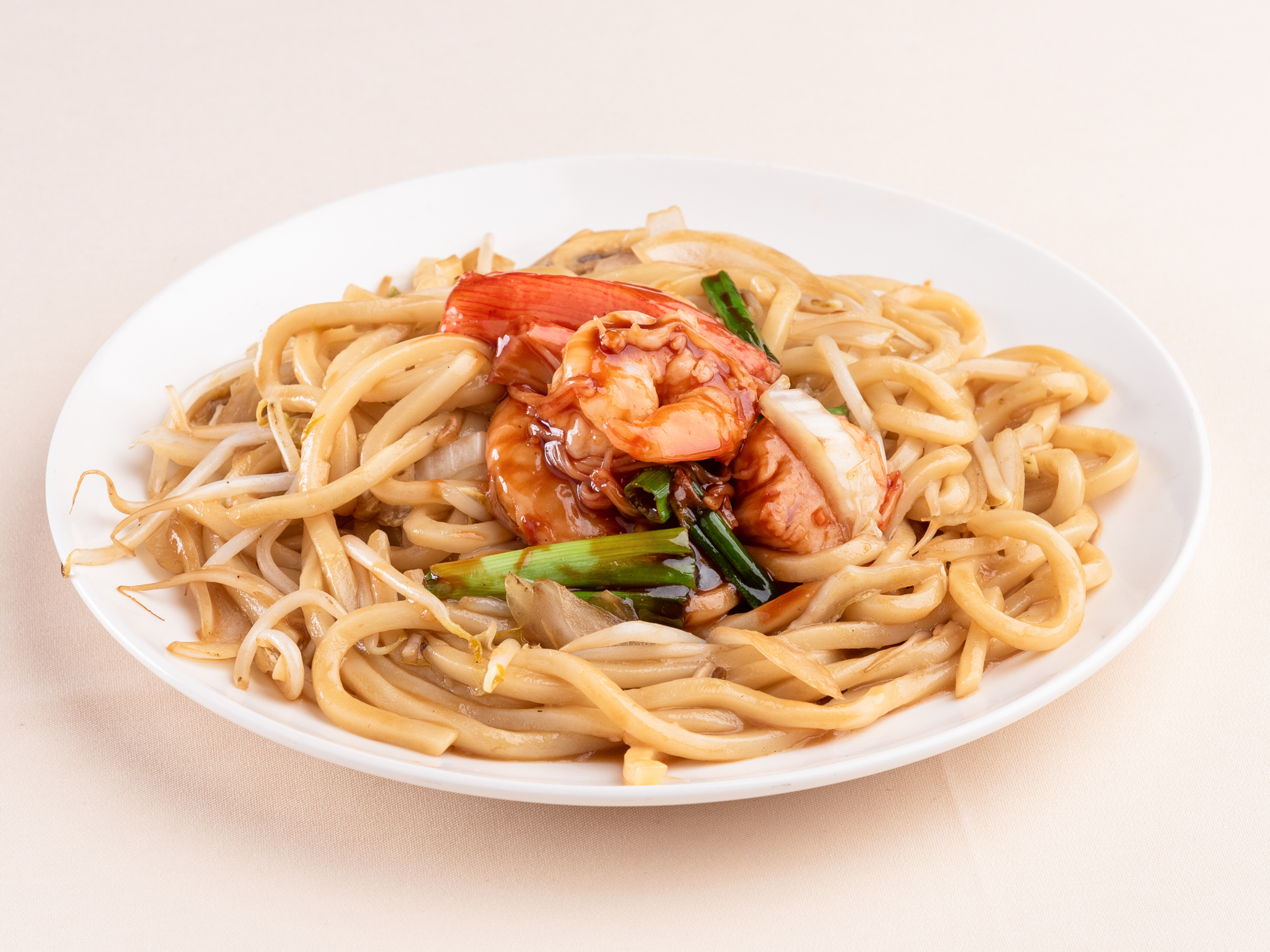 Order I22: Seafood Yaki Udon food online from China Sky store, Winchester on bringmethat.com