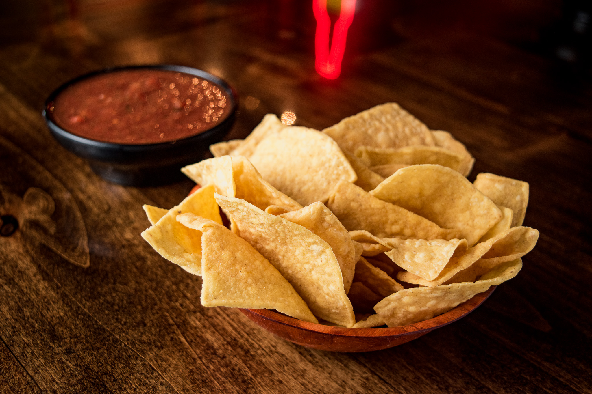 Order Chips and Salsa (8 oz) food online from Calle Tepa store, Tucson on bringmethat.com