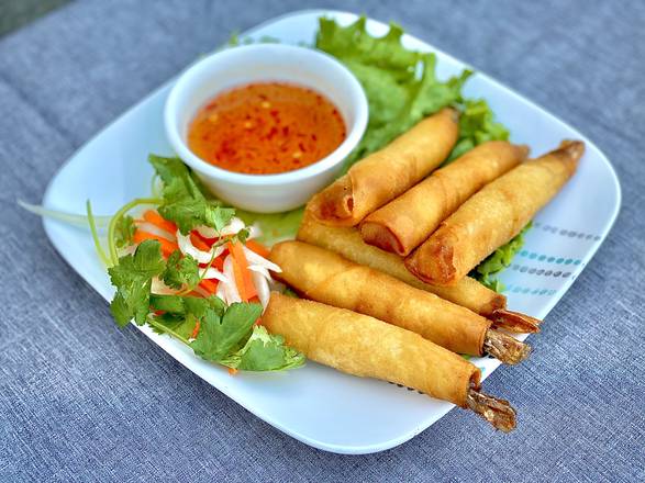 Order 5. Fried Shrimp Rolls food online from Pho Viet store, San Jose on bringmethat.com