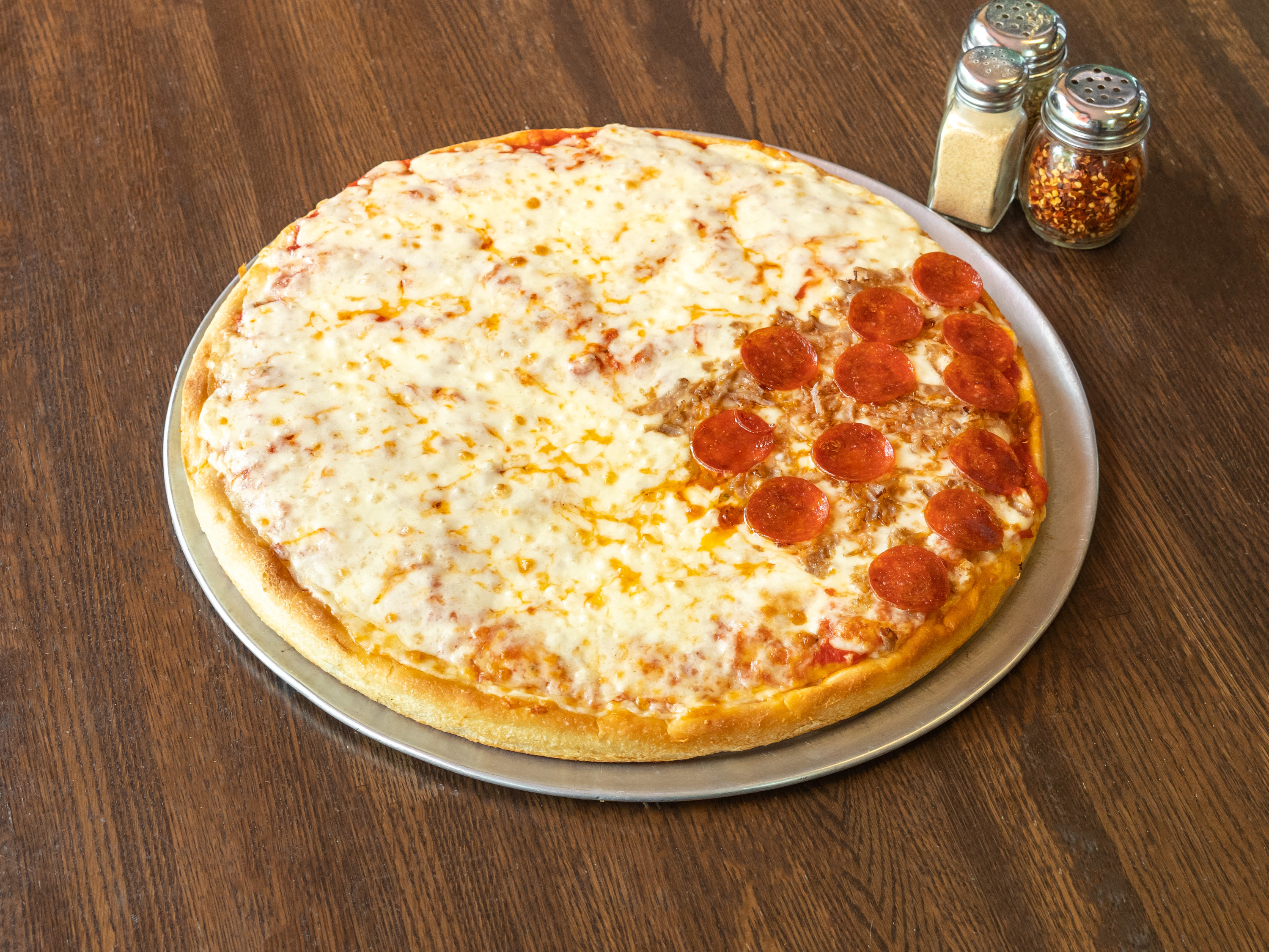 Order Chicago Style Pan Pizza food online from Pizza Yeah store, Langhorne on bringmethat.com