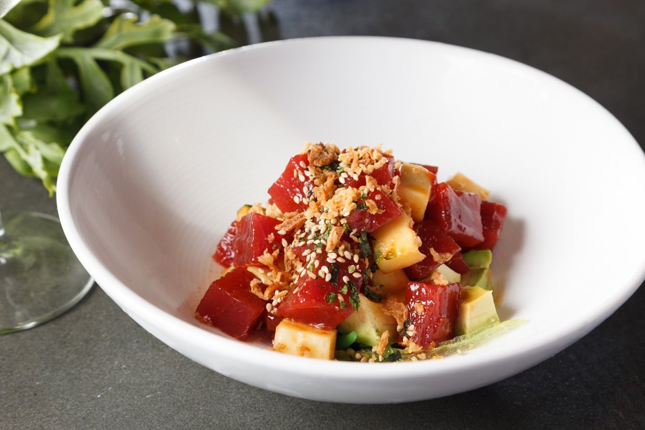 Order Tuna Poke food online from C.O.D Seafood store, Los Angeles on bringmethat.com