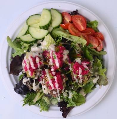 Order Falafel Salad food online from Pita Mediterranean Street Food store, Covington on bringmethat.com