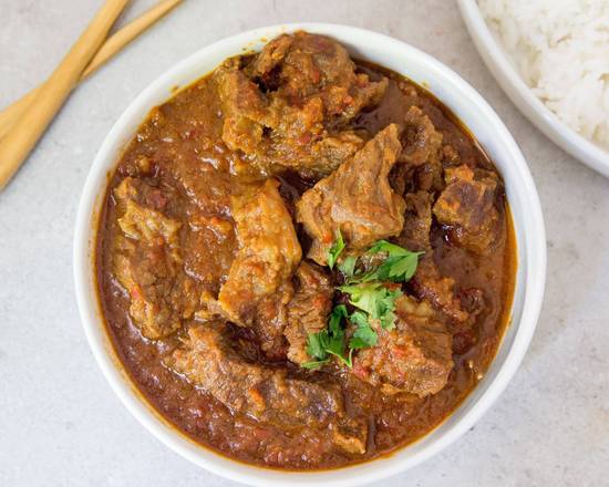 Order Lamb Curry food online from Rasoi Fusion Indian Cuisine store, Roswell on bringmethat.com