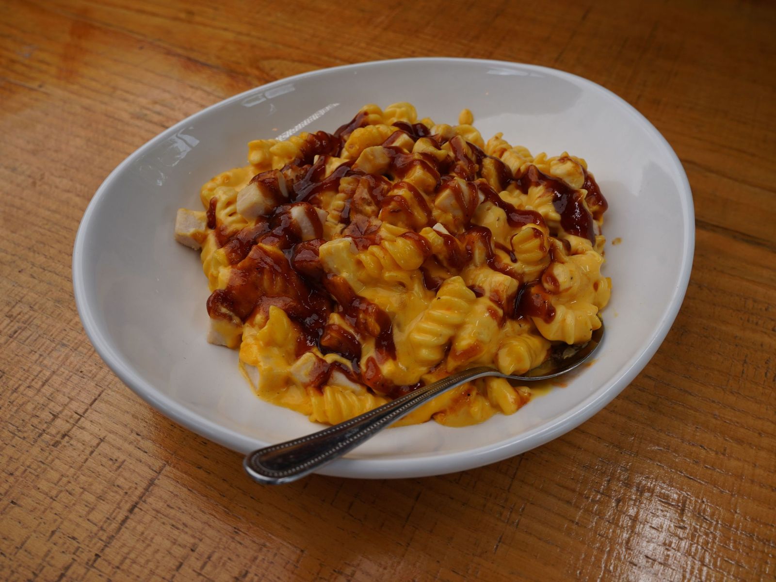 Order (I) BBQ Chicken Mac food online from Petey Pastas store, Lombard on bringmethat.com