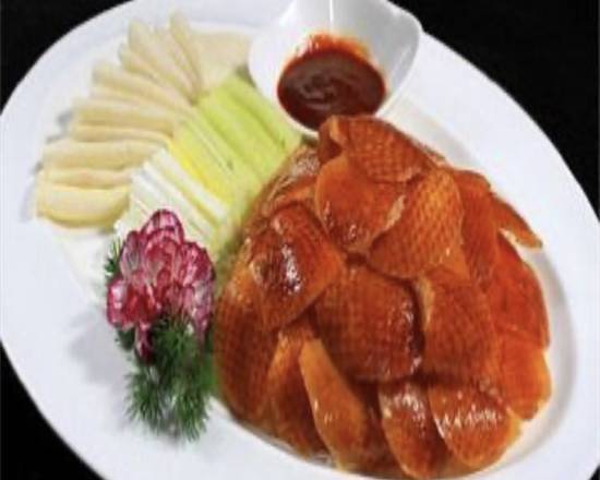 Order C55. Beijing Slice Duck 北京片皮鴨 food online from Shanghai Family Restaurant store, Cupertino on bringmethat.com
