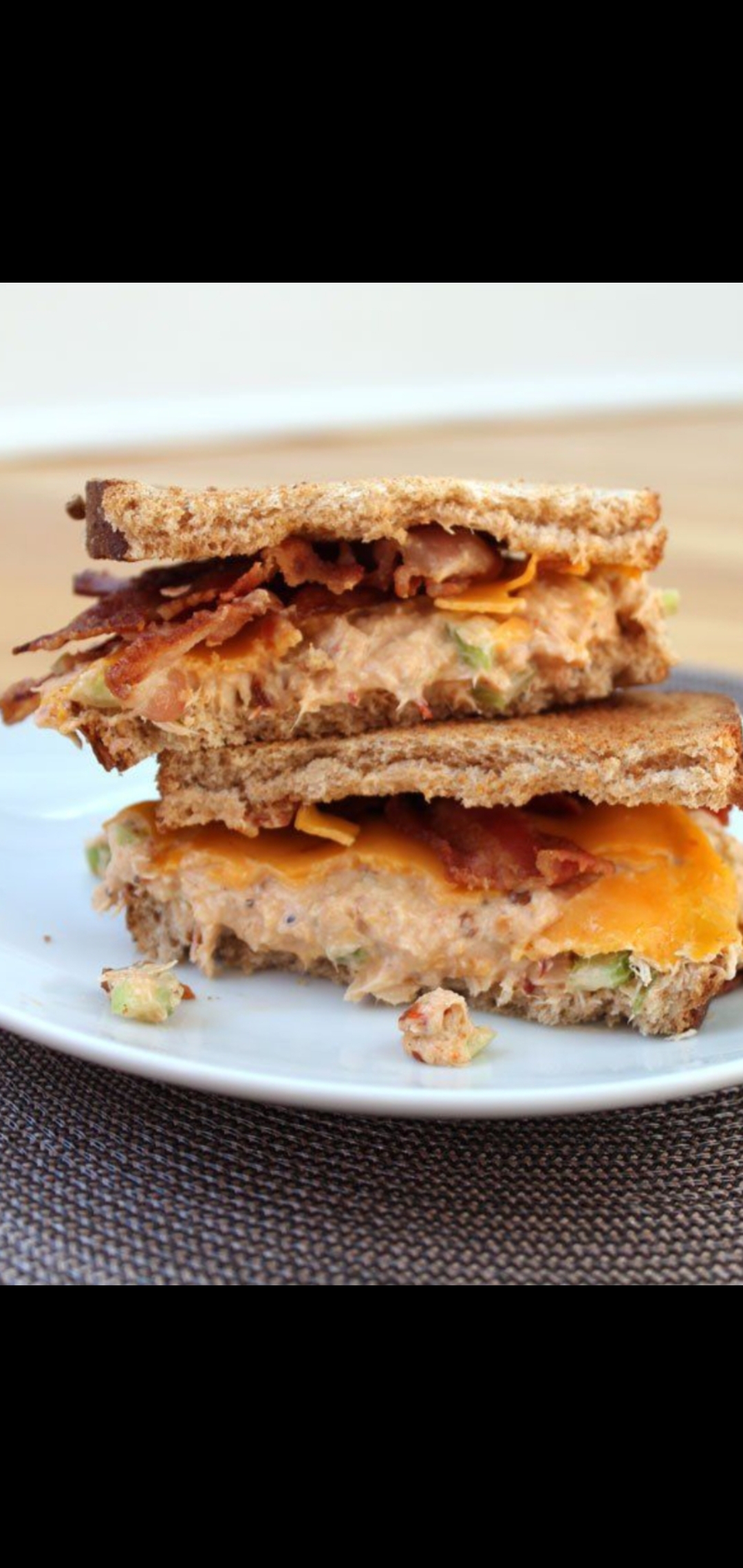 Order Tuna Melt With Bacon And Tomatoes Sandwich  food online from American Gourmet Foods Deli store, New York on bringmethat.com