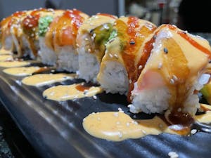 Order Hell Roll food online from Aki Sushi & Japanese Fusion store, San Jacinto on bringmethat.com