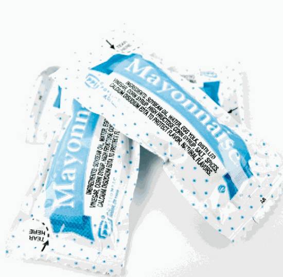 Order 2 Mayonnaise Packets food online from IV Deli Mart store, Goleta on bringmethat.com