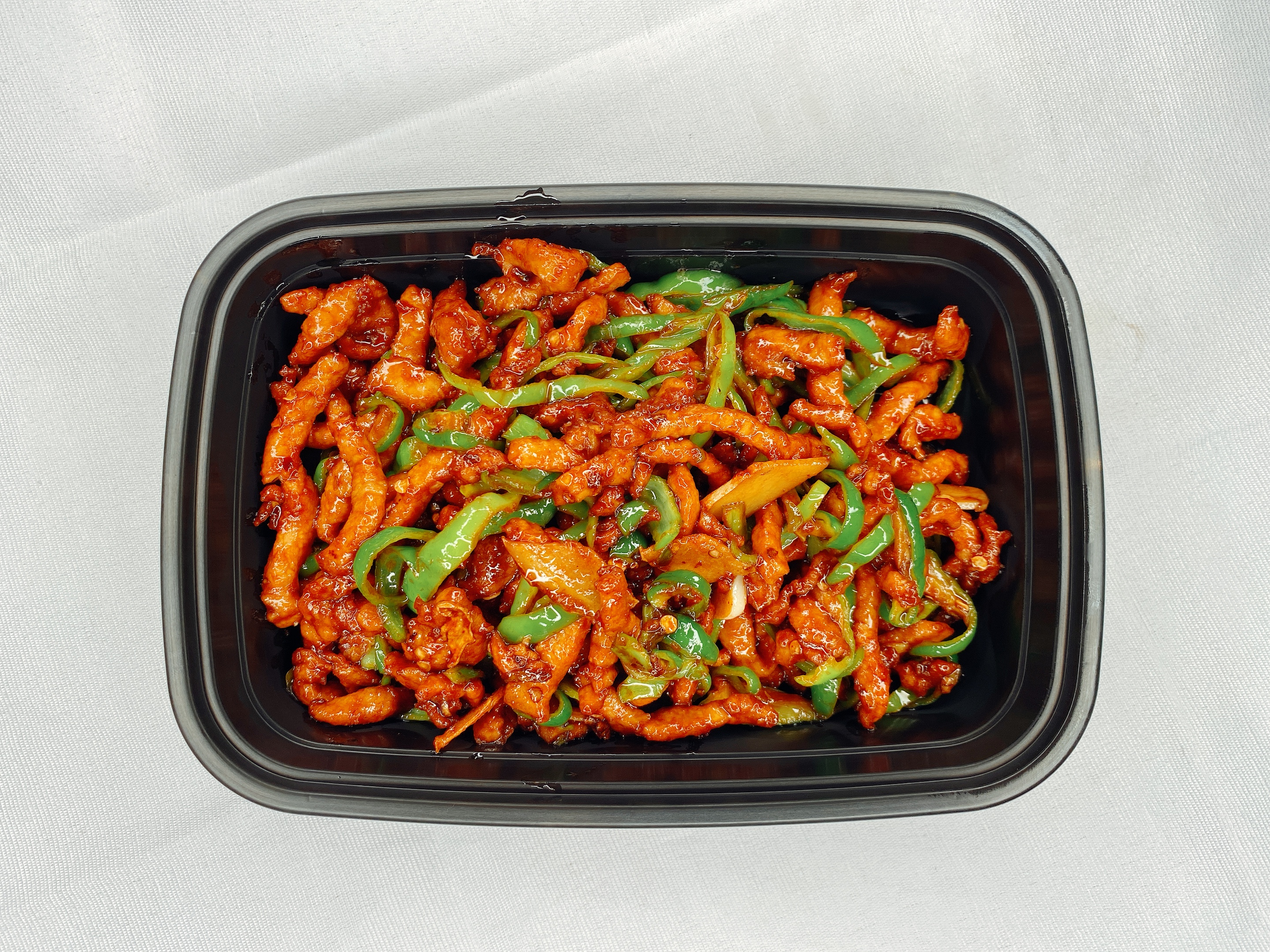 Order Green pepper with Shredded Pork 青椒肉丝 food online from Royal Pot store, East Lansing on bringmethat.com