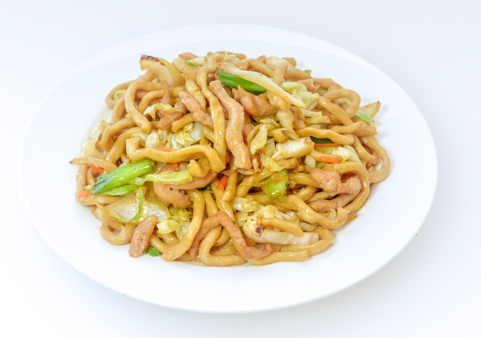 Order H1. Shanghai-Style Chow Mein / 上海粗炒麵 food online from Dumpling Kitchen store, Berkeley on bringmethat.com