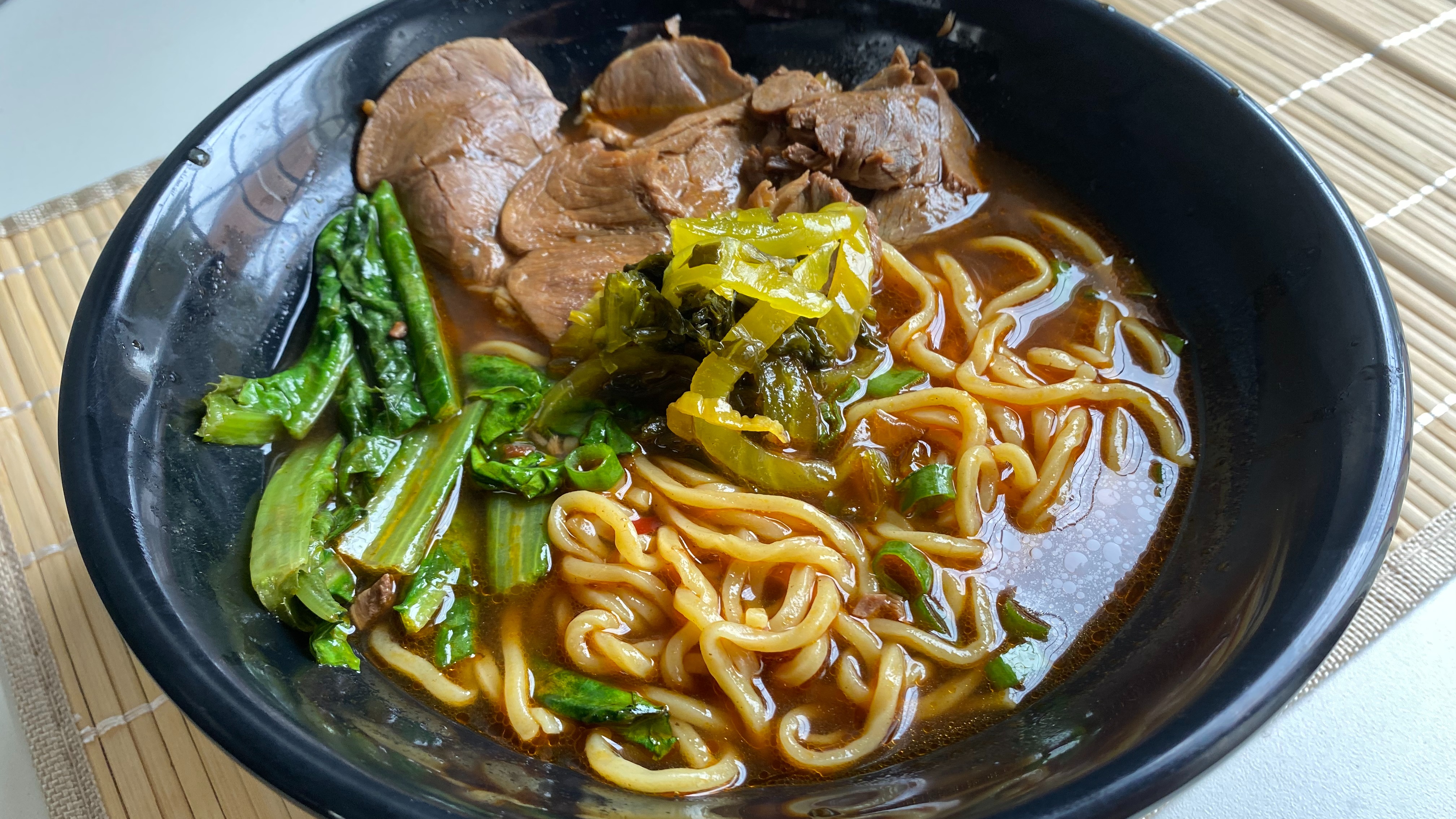Order Braised Beef Noodle Soup 紅燒牛肉麵 food online from Spiceology store, Arcadia on bringmethat.com