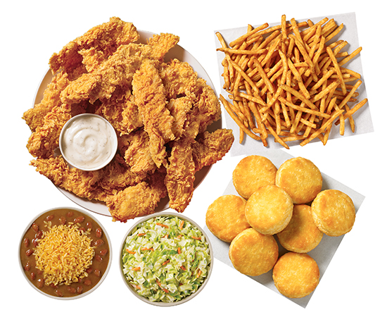 Order Handcrafted Tenders Family  (16 Pcs) food online from Popeyes store, Los Angeles on bringmethat.com