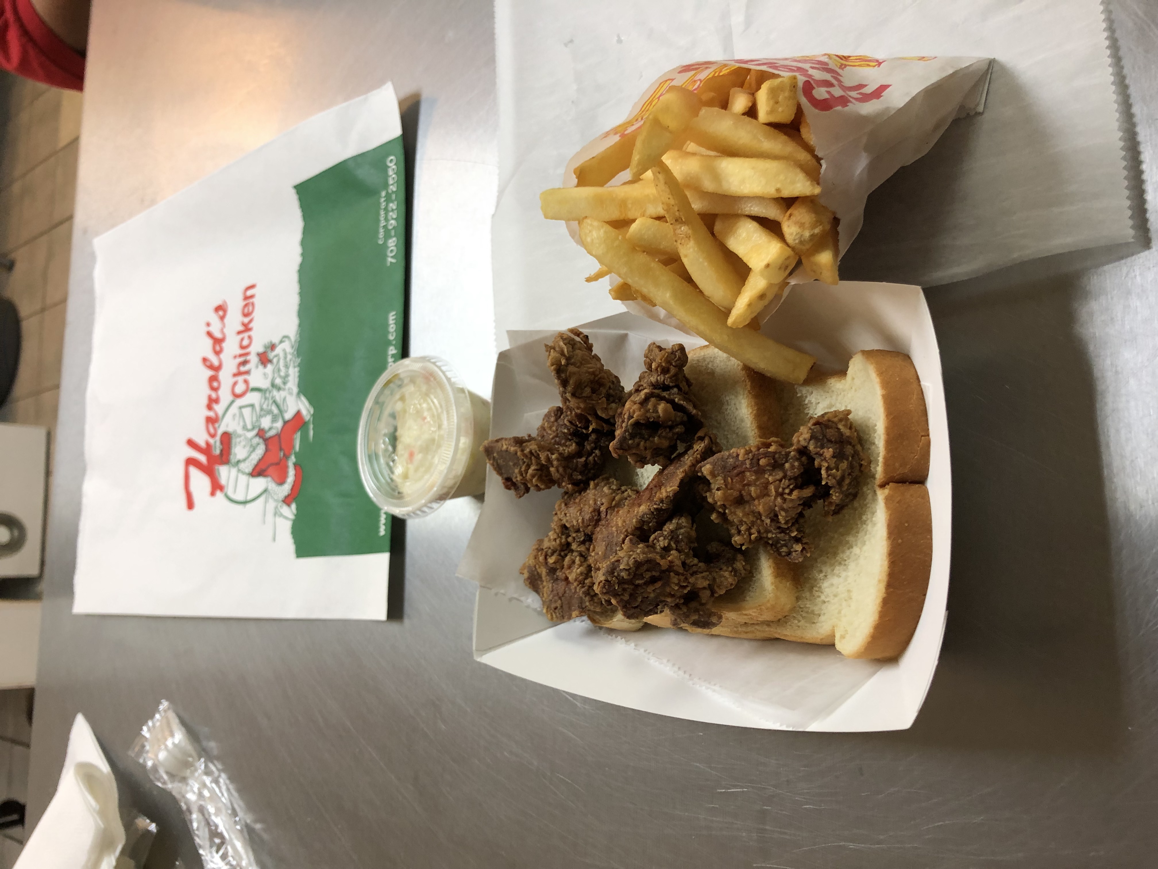 Order Small Liver Dinner food online from Harolds Chicken Shack #36 store, Chicago on bringmethat.com