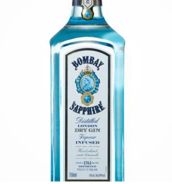 Order Bombay Sapphire, 750 ml. Gin food online from Tigers Liquors store, San Francisco on bringmethat.com