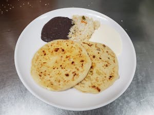 Order Pupusas Plate food online from El Metapaneco store, Wilmington on bringmethat.com