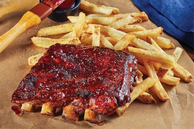 Order 1/3 Rack Of Ribs and Side food online from Underground Chuck store, Ashland on bringmethat.com