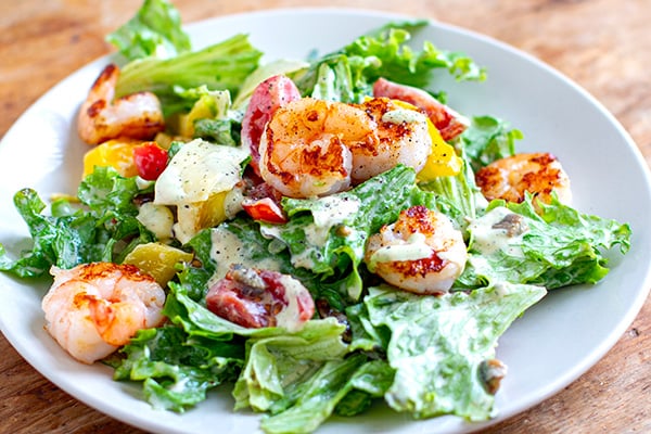 Order Shrimp Salad  food online from Spillway Diner store, Brandon on bringmethat.com