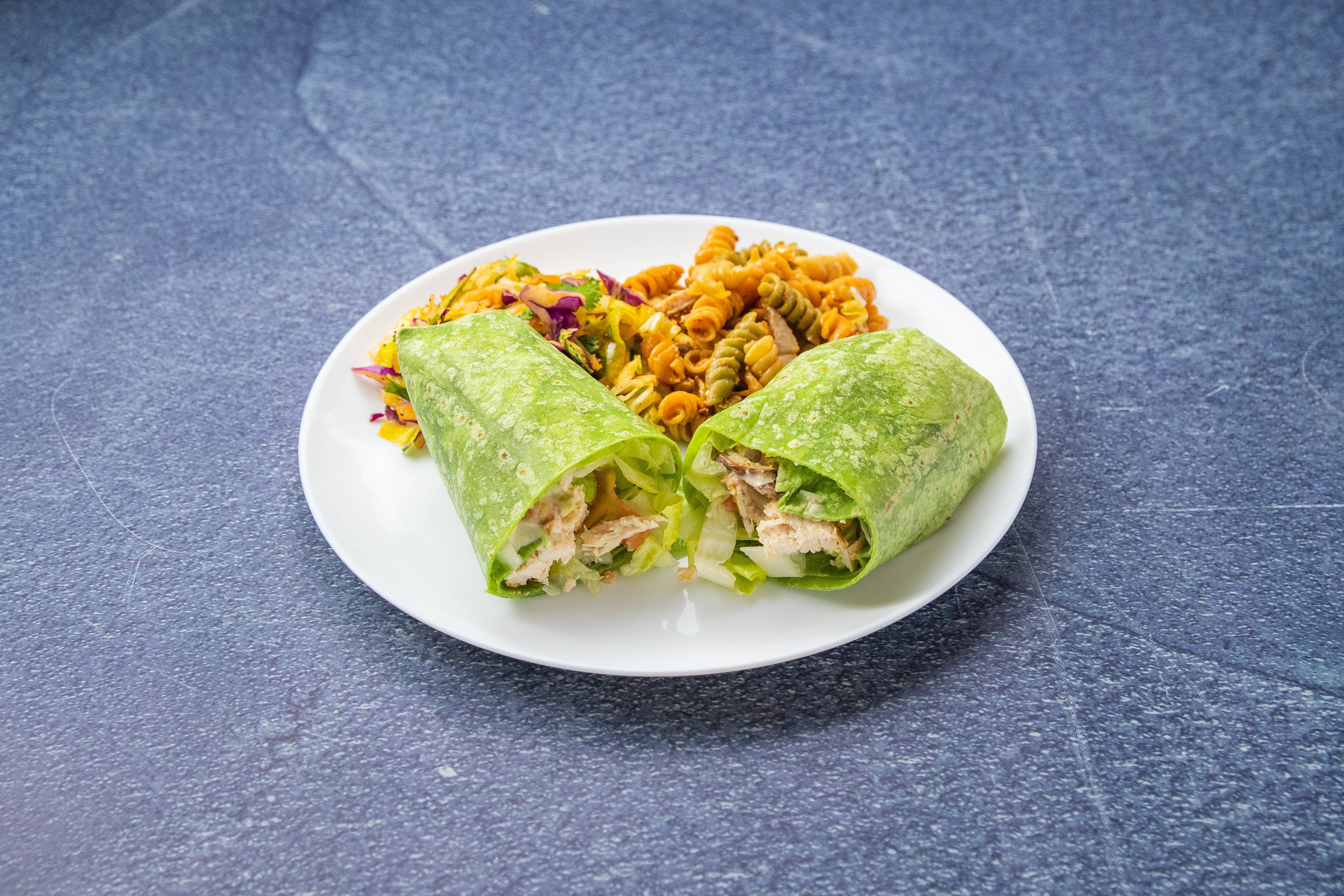 Order Chicken Cesar Wrap food online from Park Cafe & Grill store, Encino on bringmethat.com
